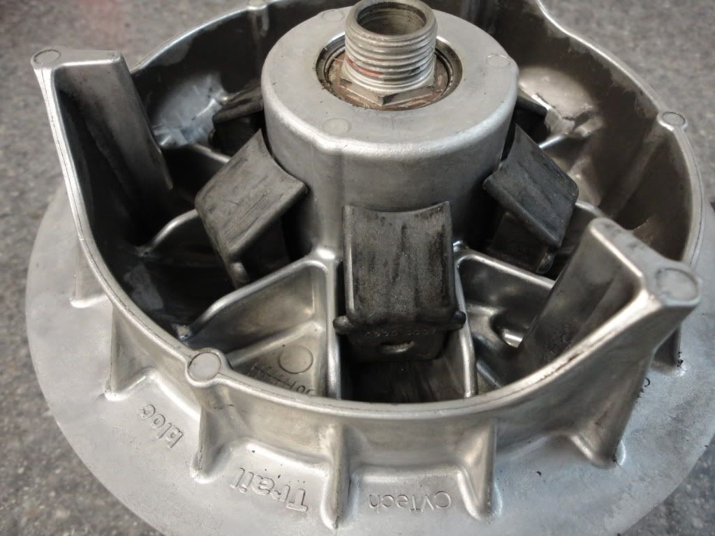 CV tech and clutch work ///AIRDAM is aboard. CanAm ATV Forum